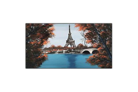 EYFEL KULESİ ORİJİNAL YAĞLI BOYA TABLO