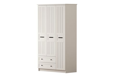 RABİ RUMY-S2 COUNTRY MEGA GARDIROP, 3 KAPAK 2 ÇEKMECELİ