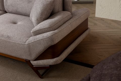 MİLANO ÜÇLÜ KOLTUK, KREM