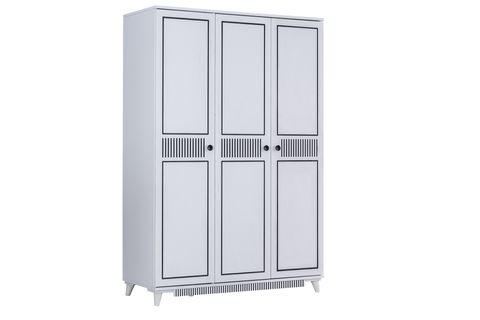 GARDIROP ÇİZGİ 3 KAPAKLI DOLAP