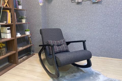 ASEDİA EKOL SALLANAN SANDALYE, ANTRASİT, SİYAH AYAK