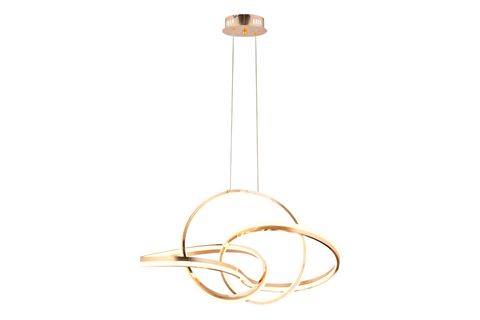 PİREAL TEKLİ LED AVİZE, GOLD