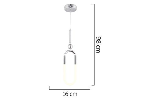 THİSTED TEKLİ AVİZE, KROM