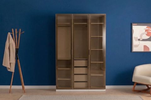 LUNA NOX GARRDIROP, REFLEKTE BRONZ CAM, 3 KAPAKLI