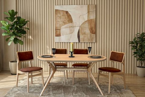 MARTHA ÇİZİLMEZ MASA TAKIMI, 120X80