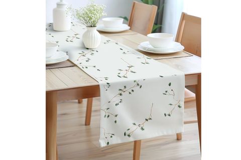 DOĞAL SADELİK PAMUKLU MASA RUNNER, 0051 50X150