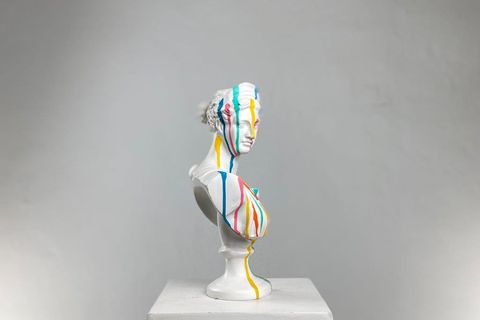 ARTEMIS COLORFALL POP ART DEKORATİF ROMA YUNAN HEYKELLERİ