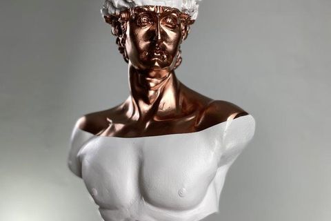 DAVID ROYAL COPPER POP ART DEKORATİF ROMA YUNAN HEYKELLERİ