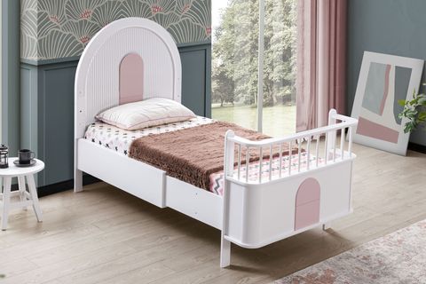 VENÜS BÜYÜYEN BEŞİK 90X130 VENÜS KARYOLA 90X190, PEMBE