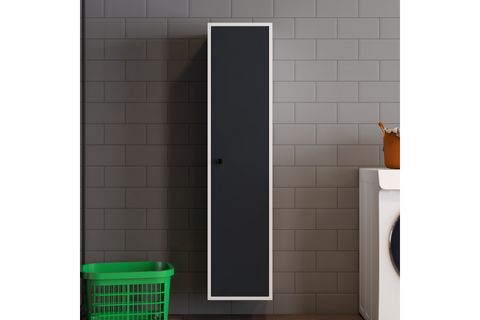 MİLA BANYO KİLERİ ÇOK AMAÇLI DOLAP, BEYAZ ANTRASİT
