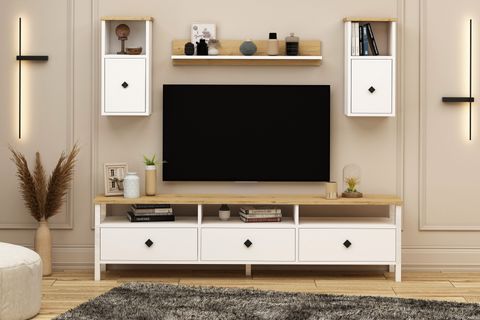 AVMPARK REMY TV ÜNİTESİ,180, BEYAZ, D2U1