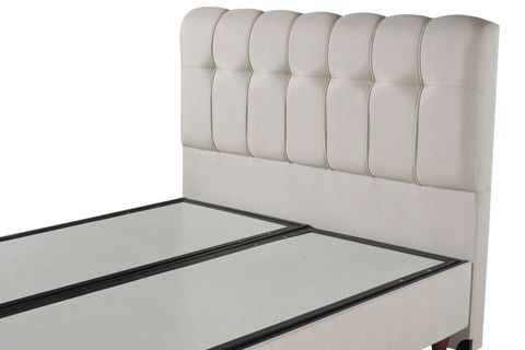 LUNA FORTE BAZA VE BAŞLIK SETİ, BEJ, 160X200