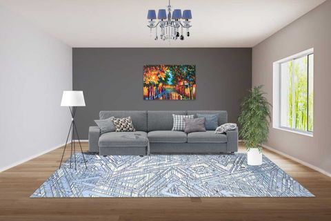 AİDA HOME BLUESTRY SALON HALISI, 80X150