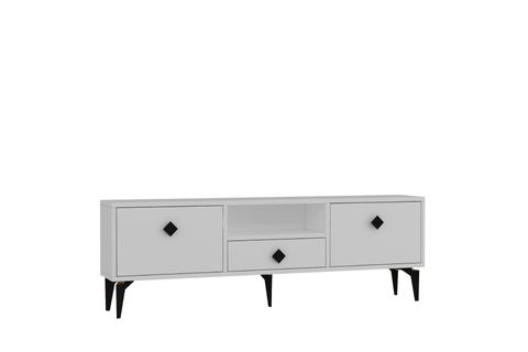 DROPDD TV SEHPASI, BEYAZ SİYAH KULP, 1304DROPDD 1