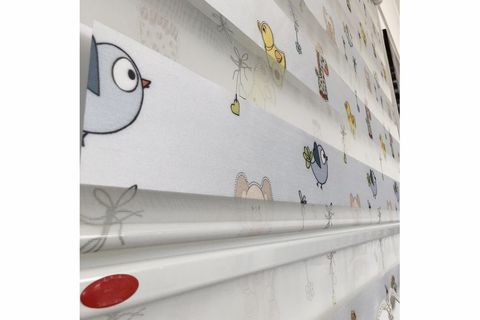 NAZA ZEBRA STOR PERDE ÇOCUK VE BEBEK ODASI PERDESİ ANİMALS 260 CM 80X260