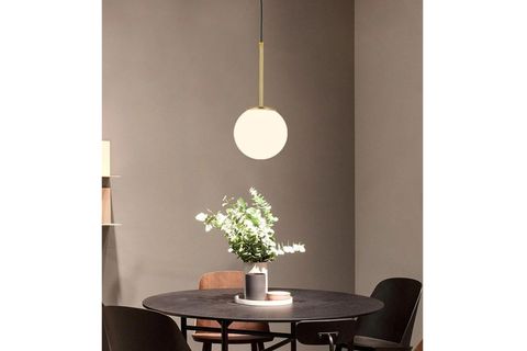 ARİEL ESKİTME MODERN AVİZE GOLD KASALI,  BEYAZ CAMLI