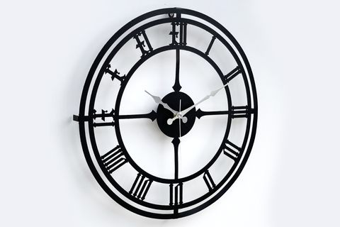 METAL DEKORATİF DUVAR SAATİ 5, 41X41