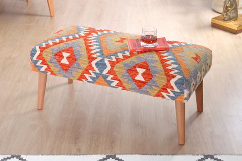 BESHİR KİLİM BENCH PUF, RUMİ