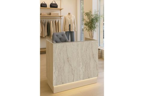 RİSSA LEDLİ KARŞILAMA BANKOSU, 110 CM