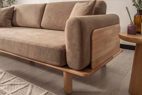 DİVA İSKANDİNAV ÜÇLÜ NATURAL AYAK, KAHVERENGİ