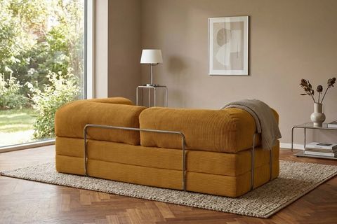 LEGOM YATAKLI AKTİVİTE KÖŞE KOLTUK HARDAL, 200X200