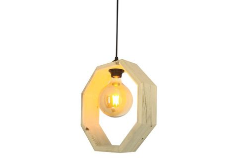 AHŞAP DEKOR PETEK AVİZE, HT180