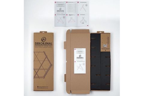 HEXAGON KARTON PETEK RAF ALTIN-SMALL