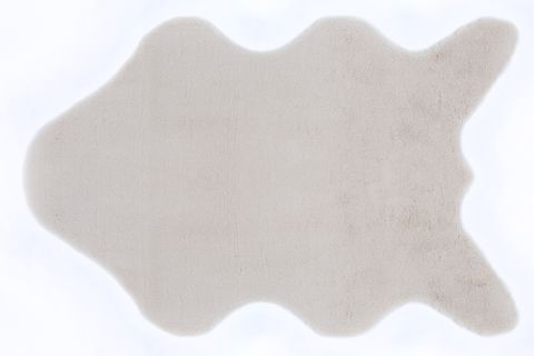 TAVŞAN POST KESİM MODERN MAKİNE HALISI, KREM, 80X150