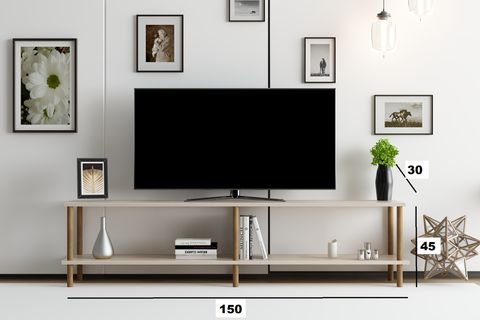 SOLE TV ÜNİTESİ, SONOMO, 150 CM