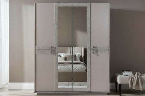 SAFİR GARDIROP, 4 KAPAKLI