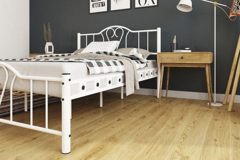 ORKİDE METAL KARYOLA, BEYAZ, 140X200