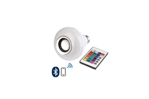 BLUETOOTH HOPARLÖRLÜ RGB LED AMPUL