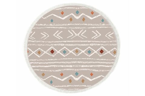 SOHO İSKANDİNAV ETNİK BAMBU HALI, CAPPUÇİNO, 80X150