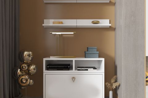 BK ÇOK AMAÇLI DOLAP, DUVARA MONTE RAFLI, NRG