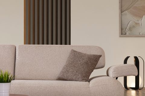 LOFT ÜÇLÜ KOLTUK, KUM BEJİ