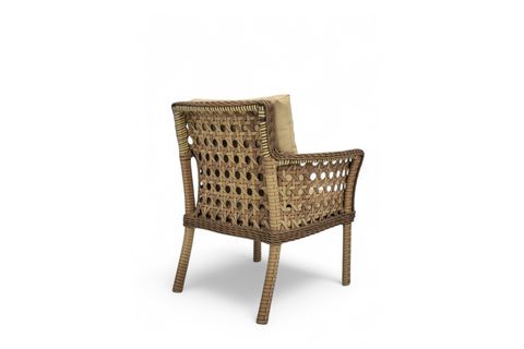 MOVA RATTAN İKİLİ BAHÇE MOBİLYASI, AÇIK KAHVE