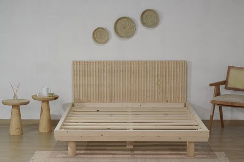 LUNA HENDRİCK AHŞAP KARYOLA, NATURAL, 90X200