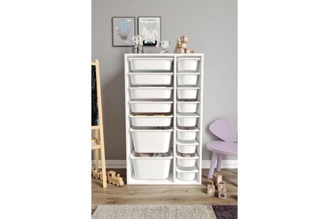 BABY DARLİNG XL DUO 16 SEPETLİ OYUNCAK DOLABI