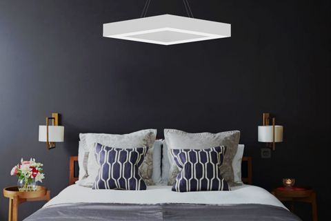 HEGZA LIGHTING ROMBO LED AVİZE, BEYAZ KASA GÜN IŞIĞI