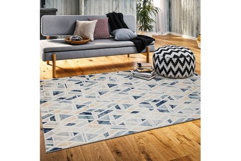 NAZLI 07124A HALI LACİVERT 80 X 150