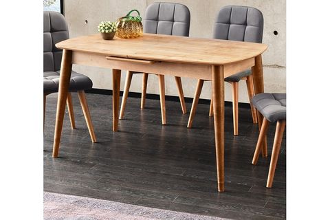 ESSEN MASA, NATUREL CEVİZ, 130X80
