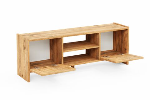 RAVEL TELEVİZYON SEHPASI, ÇAM, 120 CM