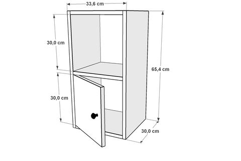 AYDIN KİTAPLIKLI RAF, DVR-1039-Ç