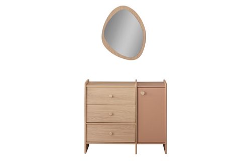 OSAKA ÇOCUK ODASI ŞİFONYERİ, AYNALI