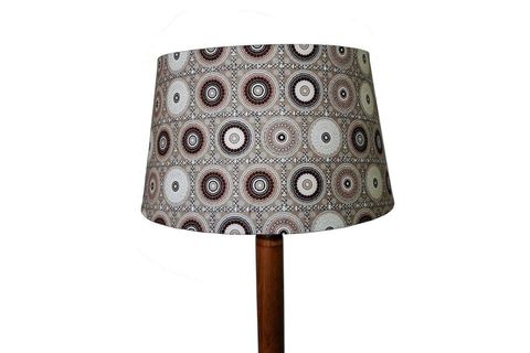 MANDELA LAMBADER, KAHVERENGİ  DESEN,  NATUREL  AYAK