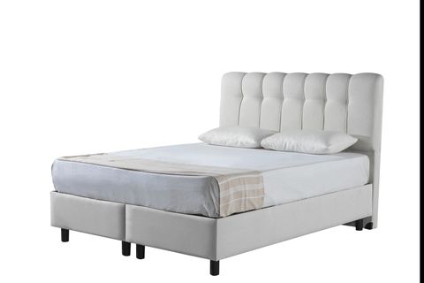 LUNA FORTE BAZA VE BAŞLIK SETİ, KREM, 160X200