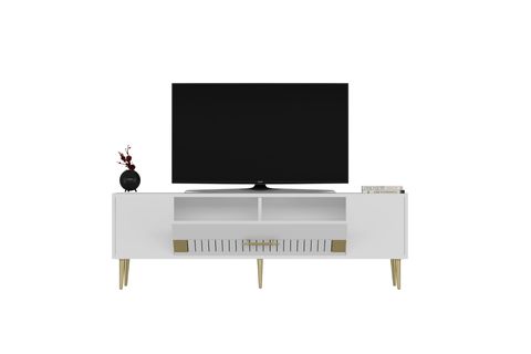 DEKOLP TV SEHPASI, 4CT, BEYAZ ALTIN
