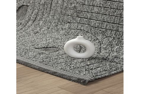 LOOPAL ANTİBAKTERİYEL DOKUMA HALI, ANTRASİT 623 160X230 CM