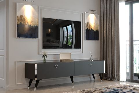 PALETTE TV SEHPASI, ANTRASİT