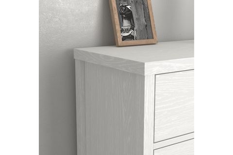 VENEZİA MİNİFİKS ŞİFONYER, WOOD BEYAZ, 4 ÇEKMECELİ